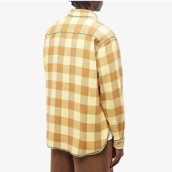 NWT Men’s Awake New York Flannel Medium - Picture 3 of 6